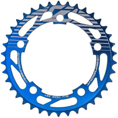 Pignon de vélo Insight 110mm - Bleu - 44T - Publicité Pignon de vélo Insight 110mm - Bleu - 44T - Publicité