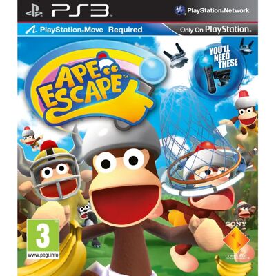 Sony Ape Escape Multilingue PlayStation 3 - Jeu vidéo - Publicité Sony Ape Escape Multilingue PlayStation 3 - Jeu vidéo - Publicité