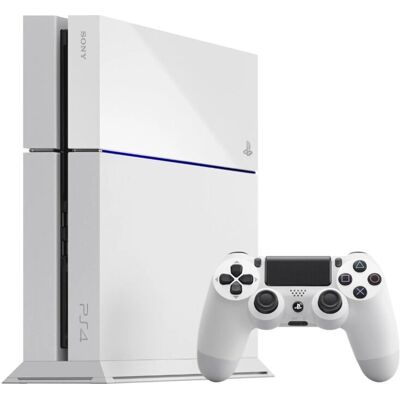 Sony PlayStation 4 500 GB Wi-Fi Blanc - console de jeu - Publicité Sony PlayStation 4 500 GB Wi-Fi Blanc - console de jeu - Publicité