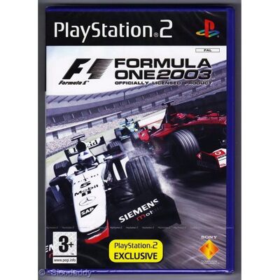 Sony Model Formula One 2003 - PS2 - New & Sealed Sony Model Formula One 2003 - PS2 - New & Sealed