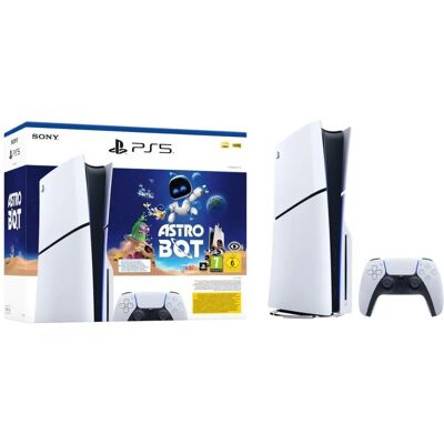 Konsola Sony PS5 1TB Slim Biała Bundle Astro Bot EU Konsola Sony PS5 1TB Slim Biała Bundle Astro Bot EU