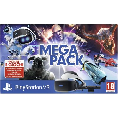 Sony PS VR Mega Pack - Écran monté sur la tête - Publicité Sony PS VR Mega Pack - Écran monté sur la tête - Publicité