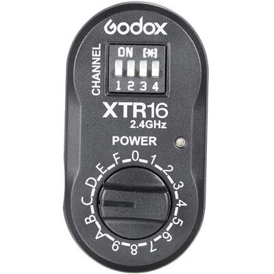 Godox XTR-16 Trådlös Trigger - Blitz fjärrkontroll 2.4GHz svart Godox XTR-16 Trådlös Trigger - Blitz fjärrkontroll 2.4GHz svart