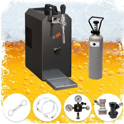 Ensemble complet de distributeur de bière ICH-ZAPFE - Jet 30, 35L/h, Acier inoxydable - Publicité Ensemble complet de distributeur de bière ICH-ZAPFE - Jet 30, 35L/h, Acier inoxydable - Publicité