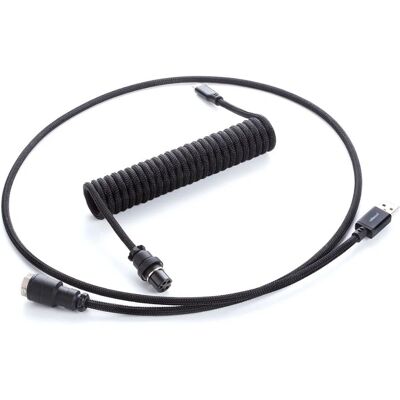 Cablemod Noir de Minuit 1,5 m Câble USB A à USB C Coiled Keyboard Cablemod Noir de Minuit 1,5 m Câble USB A à USB C Coiled Keyboard