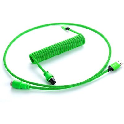 Cablemod Pro Coiled Keyboard Cable Viper Green - USB Kabel Cablemod Pro Coiled Keyboard Cable Viper Green - USB Kabel