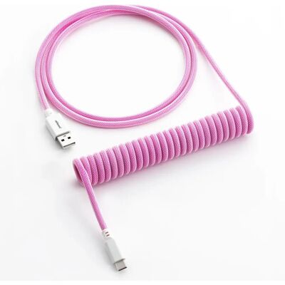 Cablemod Pink Spiralkabel 1,5m - Tastatur & Gaming Cablemod Pink Spiralkabel 1,5m - Tastatur & Gaming