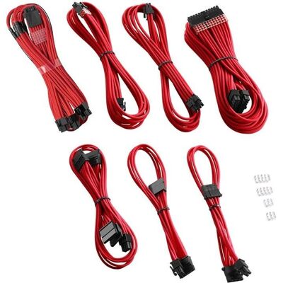 CableMod Rote C-Series Pro ModMesh 12VHPWR Kabelset - PC Stromkabel CableMod Rote C-Series Pro ModMesh 12VHPWR Kabelset - PC Stromkabel