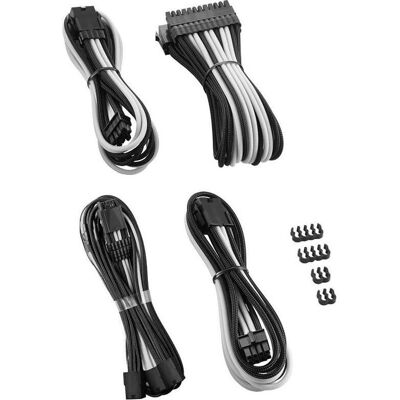 CableMod Pro ModMesh 12VHPWR Kabelverlängerung - schwarz/weiss - Kabelverlängerung CableMod Pro ModMesh 12VHPWR Kabelverlängerung - schwarz/weiss - Kabelverlängerung