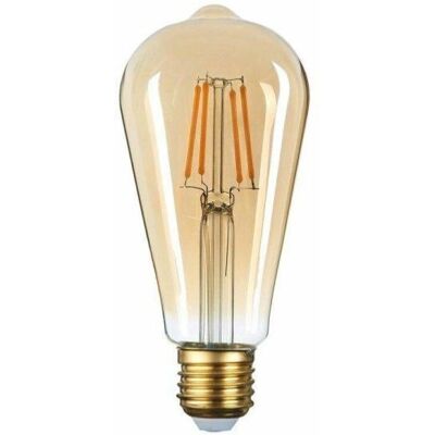 Silamp Ampoule LED Filament Dimmable ST64 - Publicité Silamp Ampoule LED Filament Dimmable ST64 - Publicité