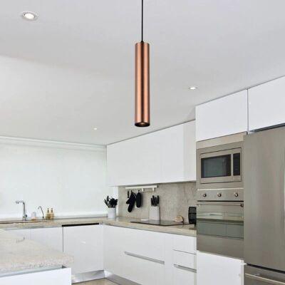 Suspension Bronze GU10 SILAMP - Luminaire Suspendu 30cm IP20 - Publicité Suspension Bronze GU10 SILAMP - Luminaire Suspendu 30cm IP20 - Publicité