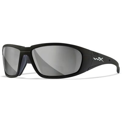 WileyX WX Boss - matt svart/silver blixt WileyX WX Boss - matt svart/silver blixt