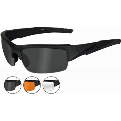 WileyX WX Valor - matt schwarz/klar + rauchgrau + hell rost WileyX WX Valor - matt schwarz/klar + rauchgrau + hell rost