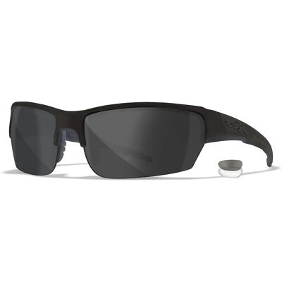 WileyX WX Valor - matt schwarz/klar + rauchgrau WileyX WX Valor - matt schwarz/klar + rauchgrau
