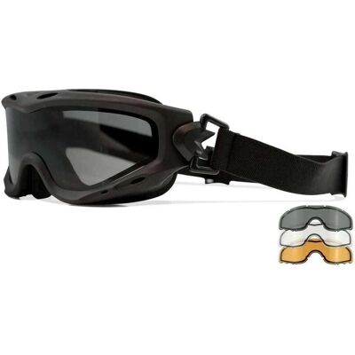 Wiley X Spear Dual Schwarze Schutzbrille - Ballistikstandard Wiley X Spear Dual Schwarze Schutzbrille - Ballistikstandard