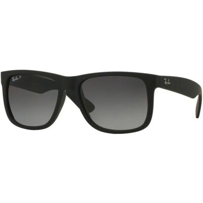 Ray-Ban Justin RB4165 - 622/T3 (noir/gris polarisé dégradé) - Publicité Ray-Ban Justin RB4165 - 622/T3 (noir/gris polarisé dégradé) - Publicité