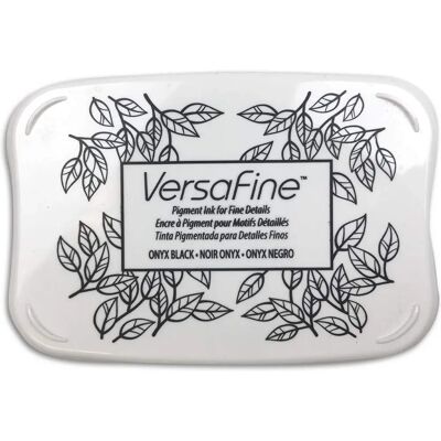 Tsukineko Onyx Black Versafine Ink Pad - Ink Pad for Stamps Tsukineko Onyx Black Versafine Ink Pad - Ink Pad for Stamps