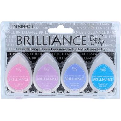 Tsukineko Jewel Tones - 4-Piece Set for Jewelry and Crafting Tsukineko Jewel Tones - 4-Piece Set for Jewelry and Crafting