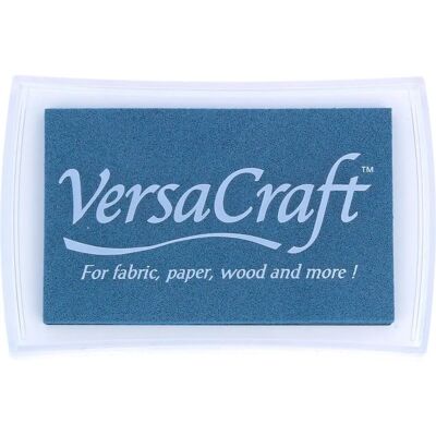 Tsukineko Sky Mist Versacraft Fabric Ink Pad - Fabric, Blue, 9.5x6.3x1.9cm Tsukineko Sky Mist Versacraft Fabric Ink Pad - Fabric, Blue, 9.5x6.3x1.9cm
