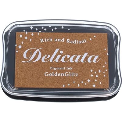 Tsukineko Golden Glitz Delicata Ink Pad - Ink Pad Tsukineko Golden Glitz Delicata Ink Pad - Ink Pad