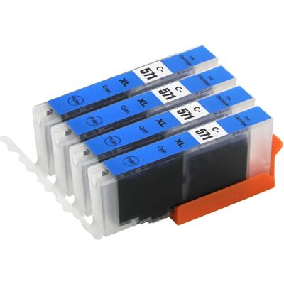 Go Inks Cyan Ink Cartridge - 4 Pack for Canon Pixma Go Inks Cyan Ink Cartridge - 4 Pack for Canon Pixma