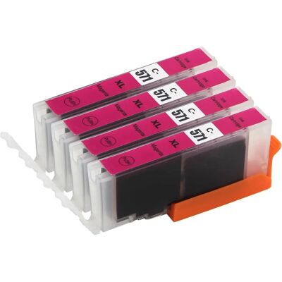 Cartouche d'encre Magenta Canon Pixma - Pack de 4 - Publicité Cartouche d'encre Magenta Canon Pixma - Pack de 4 - Publicité