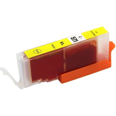 Cartouche d'encre jaune Go Inks pour Canon Pixma - Remplace CLI-571Y - Publicité Cartouche d'encre jaune Go Inks pour Canon Pixma - Remplace CLI-571Y - Publicité