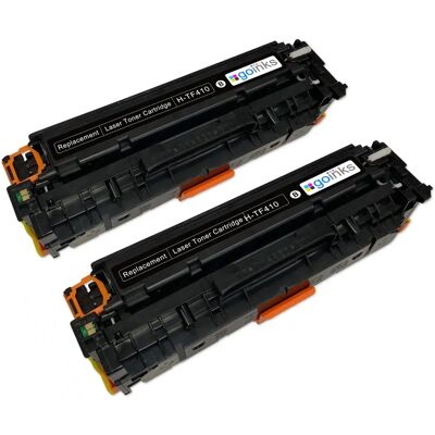 Go Inks Black Laser Toner Cartridge - HP CF410X - 6500 pages Go Inks Black Laser Toner Cartridge - HP CF410X - 6500 pages