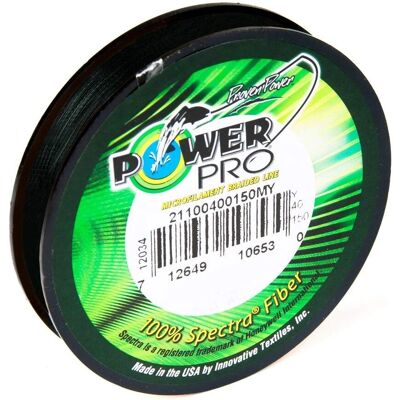 PowerPro Moss Green 455m Braided Fishing Line - Fish Line PowerPro Moss Green 455m Braided Fishing Line - Fish Line