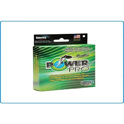 Power Pro Braided Line - High Tensile Strength, Low Stretch, Smooth Power Pro Braided Line - High Tensile Strength, Low Stretch, Smooth