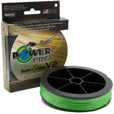 Power Pro Super 8 Slick V2 Braided Line - 2740m - Black - Fishing Line Power Pro Super 8 Slick V2 Braided Line - 2740m - Black - Fishing Line