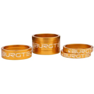 Burgtec Bullion Gold Vorbau Abstand Kit - Spacer Kit Burgtec Bullion Gold Vorbau Abstand Kit - Spacer Kit