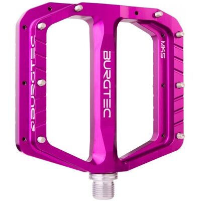 Burgtec Penthouse Flat MK5 Lila Regen - Flat Pedale Burgtec Penthouse Flat MK5 Lila Regen - Flat Pedale