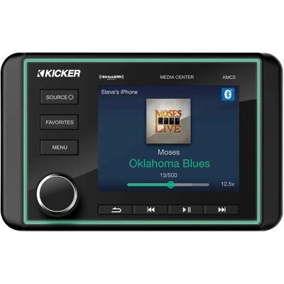 Kicker KMC5 Centro Multimedia - Seis Canales 240W Negro Kicker KMC5 Centro Multimedia - Seis Canales 240W Negro
