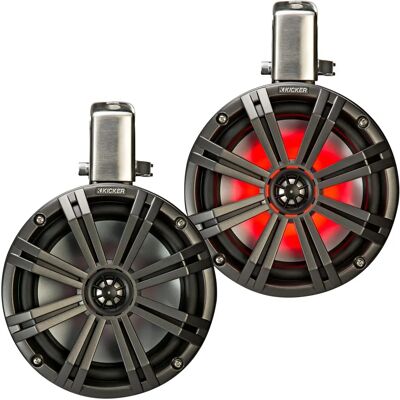 Altavoz coaxial Kicker Kmtc 8 - Impermeable - Vendido en pares Altavoz coaxial Kicker Kmtc 8 - Impermeable - Vendido en pares
