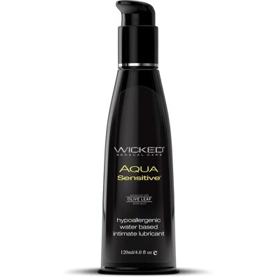 Wicked Sensual Care Gel Lubricante Wicked Aqua Sensitive 120ml Wicked Sensual Care Gel Lubricante Wicked Aqua Sensitive 120ml