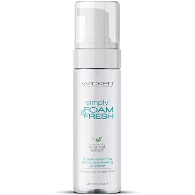 Wicked Simply Foam & Fresh Reinigingsmiddelen - Sexspeeltjes Verzorging Wicked Simply Foam & Fresh Reinigingsmiddelen - Sexspeeltjes Verzorging