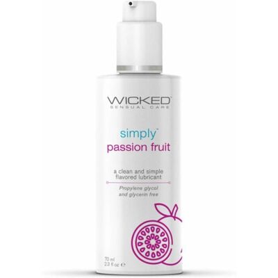 Wicked Sensual Care Passievrucht 70 ml - Lubrificante Wicked Sensual Care Passievrucht 70 ml - Lubrificante