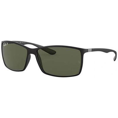Ray-Ban Liteforce Tech RB4179 - RB4179-02 Polarisé (noir mat/vert) Ray-Ban Liteforce Tech RB4179 - RB4179-02 Polarisé (noir mat/vert)