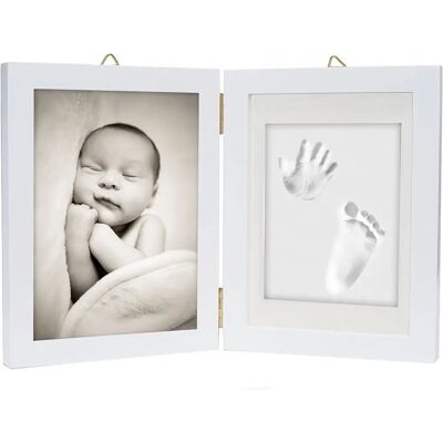 Chuckle - Hand & Foot Frame Kit - Moldura de madeira - Tampa de vidro acrílico - Frame kit Chuckle - Hand & Foot Frame Kit - Moldura de madeira - Tampa de vidro acrílico - Frame kit