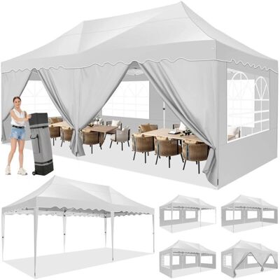 Generic - 3x6m Folding Garden Gazebo - Gazebo Generic - 3x6m Folding Garden Gazebo - Gazebo