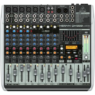 Mezclador de audio Behringer QX1222USB - 16 canales Mezclador de audio Behringer QX1222USB - 16 canales