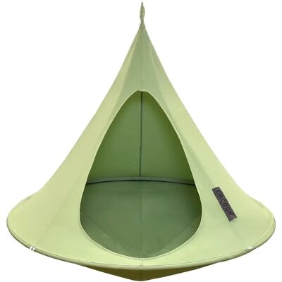 Chaise suspendue Cacoon Classic Vert Feuille - Intérieur/Extérieur - Publicité Chaise suspendue Cacoon Classic Vert Feuille - Intérieur/Extérieur - Publicité