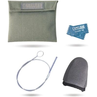 Camelbak Fält Rengöringskit - Borste, Svamp, 2 Tabletter, Cordura-Case Camelbak Fält Rengöringskit - Borste, Svamp, 2 Tabletter, Cordura-Case