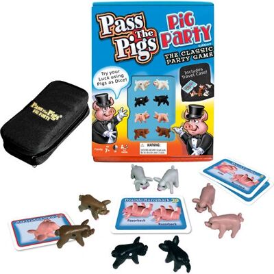 Winning Moves Games Pass The Pigs Fête des cochons Jeu de société - Famille - Publicité Winning Moves Games Pass The Pigs Fête des cochons Jeu de société - Famille - Publicité