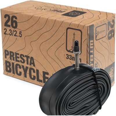 WTB Mountainbike Binnenband - Zwart - 26 Inch - 2,3/2,5 - Presta Ventiel WTB Mountainbike Binnenband - Zwart - 26 Inch - 2,3/2,5 - Presta Ventiel