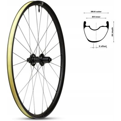 Zestaw kół gravel WTB CZR i23 700c - Lekki, bezdętkowy, Centerlock Zestaw kół gravel WTB CZR i23 700c - Lekki, bezdętkowy, Centerlock