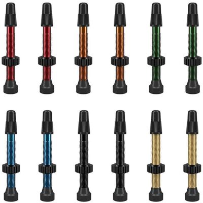 Valvola Presta WTB TCS - Coppia - 34mm Rosso - Ricambi pneumatici Valvola Presta WTB TCS - Coppia - 34mm Rosso - Ricambi pneumatici
