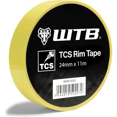 WTB i19 Gul 24mm tubeless fälgband - 11m WTB i19 Gul 24mm tubeless fälgband - 11m