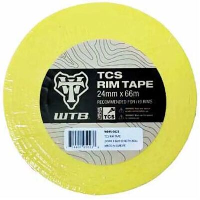 Nastro Cerchione Giallo WTB - 24mm - 66m - Adatto i19 - Tubeless Nastro Cerchione Giallo WTB - 24mm - 66m - Adatto i19 - Tubeless